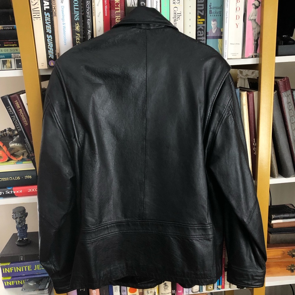 Vintage Wilson’s Black Leather Jacket - Picture 2 of 7